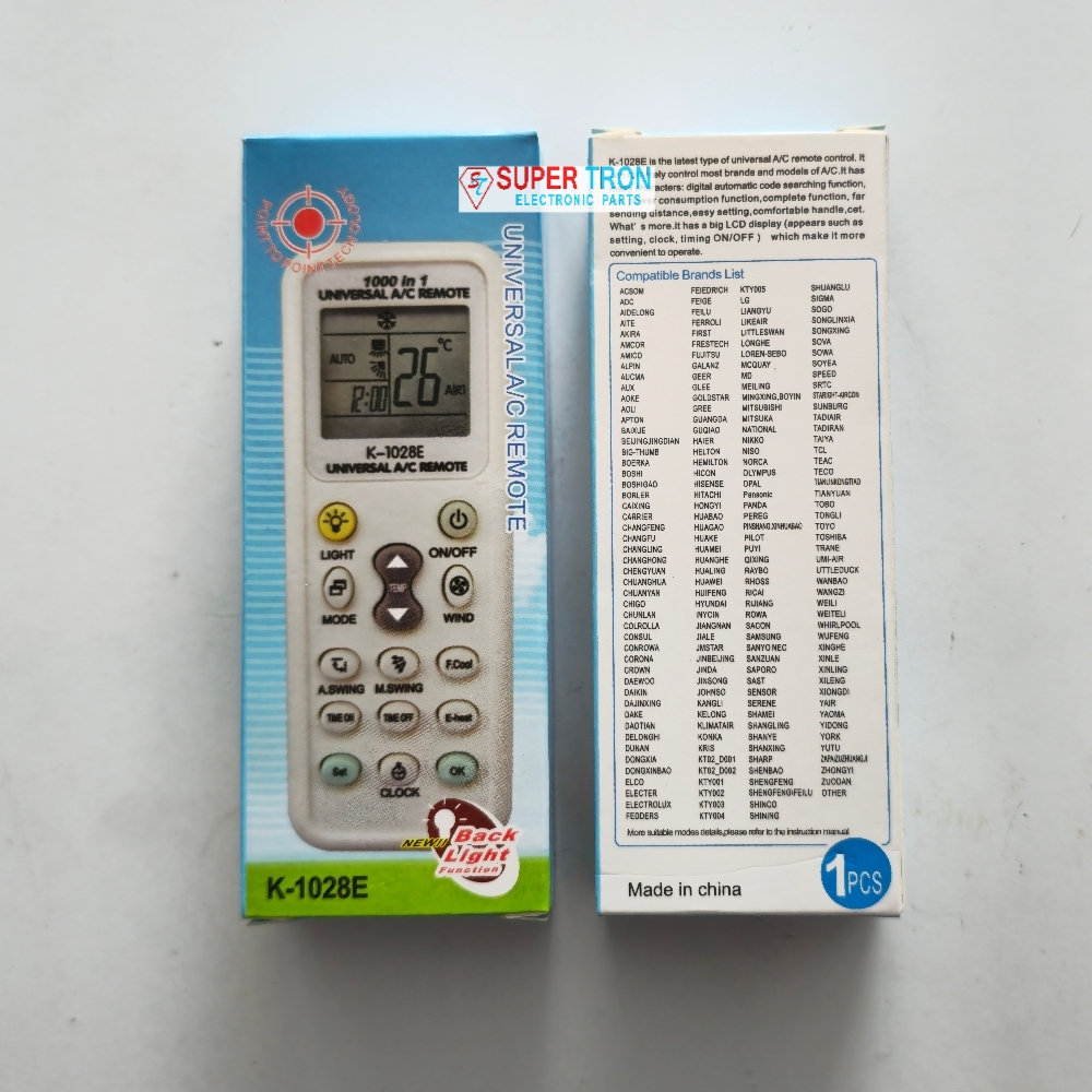 Remote AC Multi Universal K-1028E