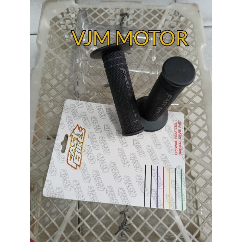 Handgrip model RCB HG55 Fastbikes Hitam polos Matic Mio beat Vario Scoopy Nmax Aerox Jupiter dll