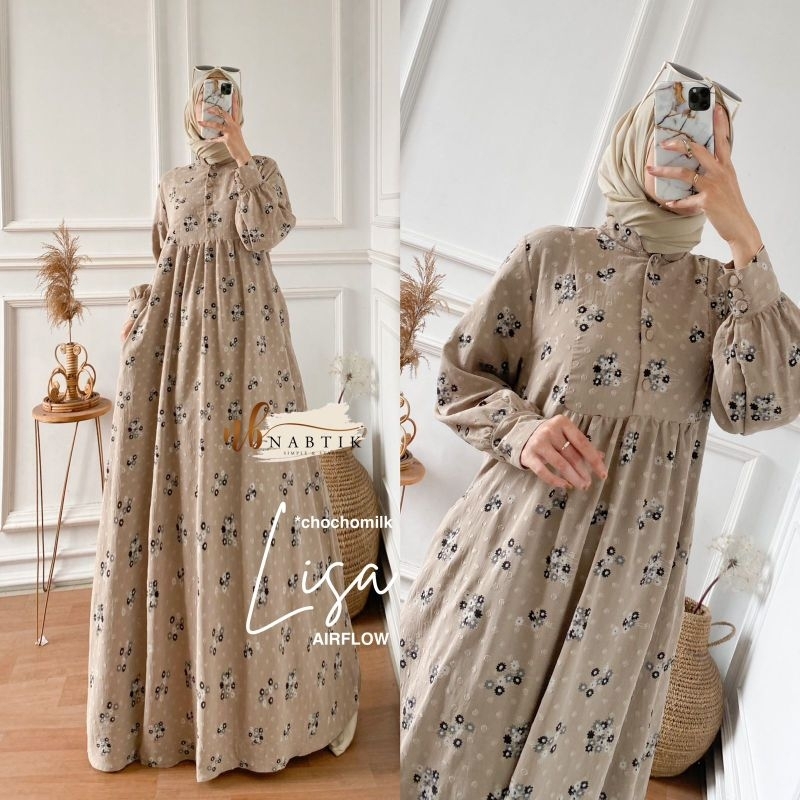 Lisa maxy dress gamis by nabtik