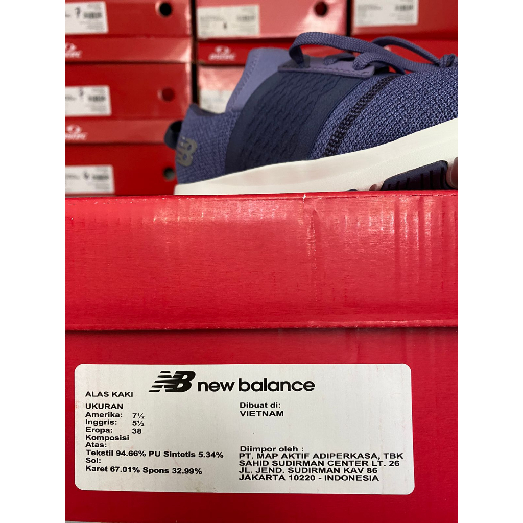 Sepatu New Balance Training Entrainement WXNRGRB3 Women's Shoes Original