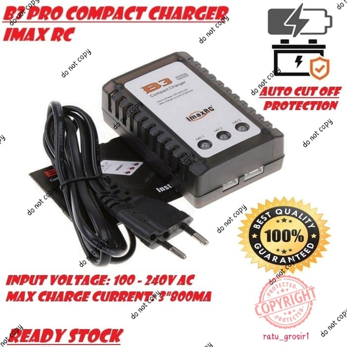 Imax B3 Pro B3AC Lipo Balance Charger 2S 3S Lipo Battery Charger RC