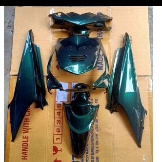 Cover Bodo Beat Karbu Full Halus (Hijau Botol)