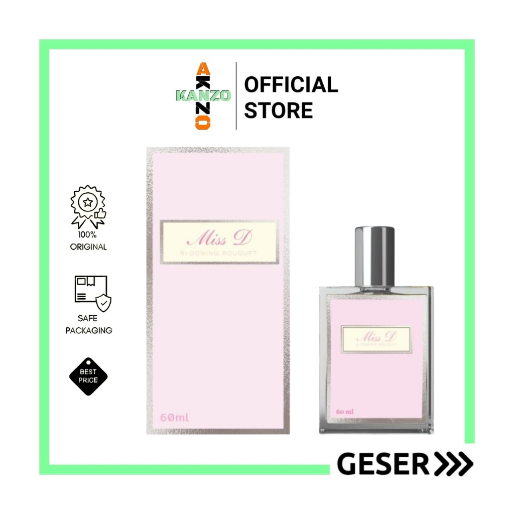 Kanzo - [BPOM] Parfum Miss D 50ml Premium / Parfum Miss D 50ml Best Seller / Parfum Miss D 50ml Murah