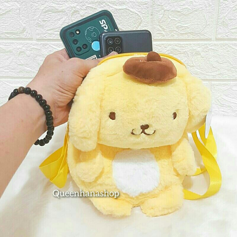 New Tas Selempang Boneka Kekinian Full Body Karakter