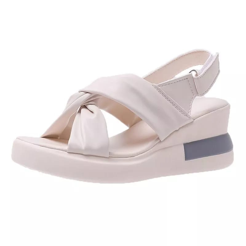 Sandal Wedges wanita fashion vallery terbaru