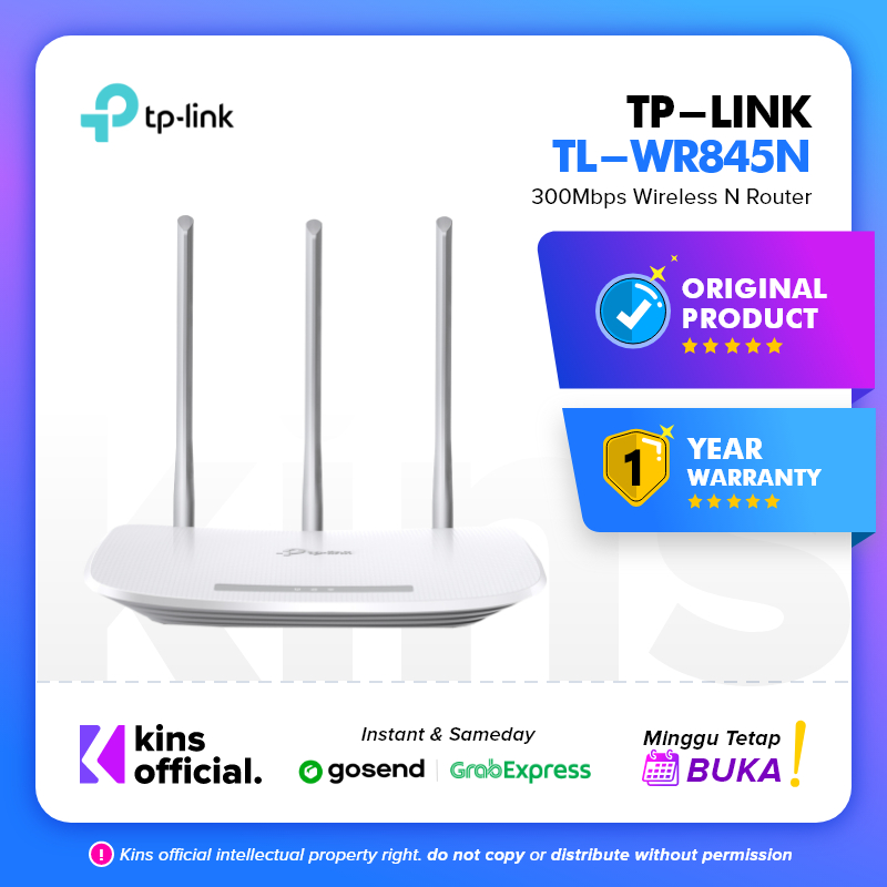 TP-LINK TL-WR845N 300Mbps Wireless N Router