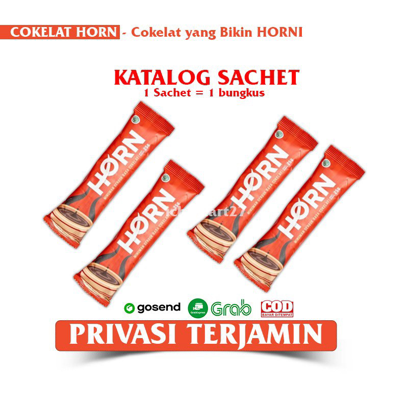 

HORN Dr Boyke coklat sachet stamina pria dewasa original bpom
