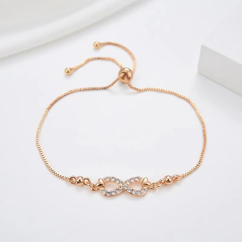 ✨D.G.C✅COD Gelang Titanium Wanita Anti Karat Aksesoris Gelang Tangan Korea Perhiasan Emas Murah D822