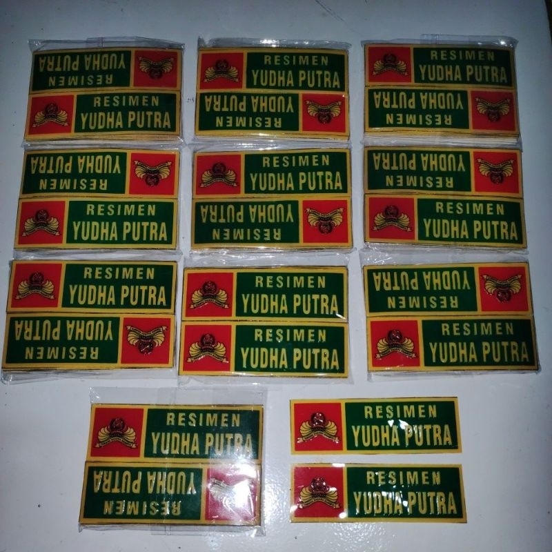 STIKER PLAT PPM RESIMEN YUDHA PUTRA