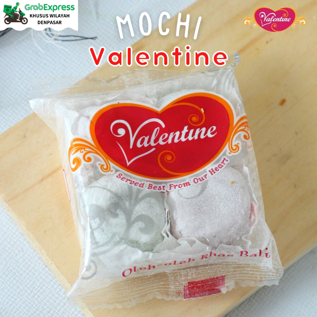 Kue Mochi | Kue Moci Moaci Ayas VALENTINE | Oleh-oleh Khas Bali