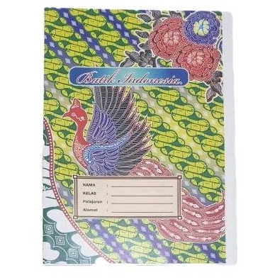 Sampul Buku Batik Kwarto 20 Lembar