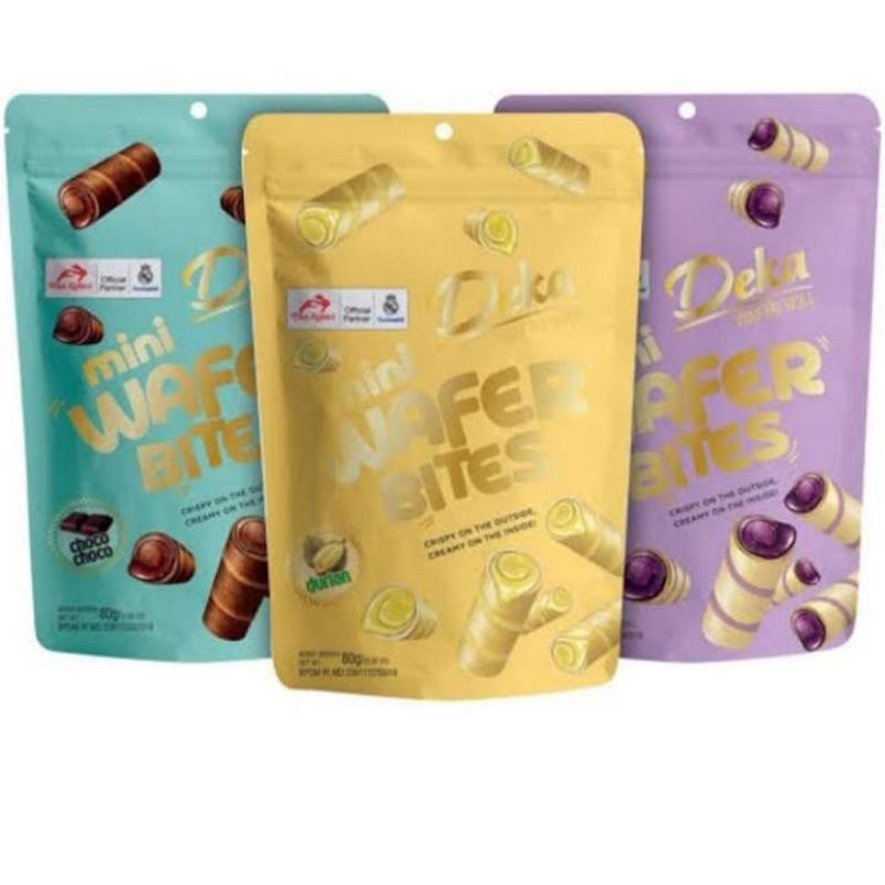 

Deka Mini Wafer Bites (72g) (3 Varian Rasa)