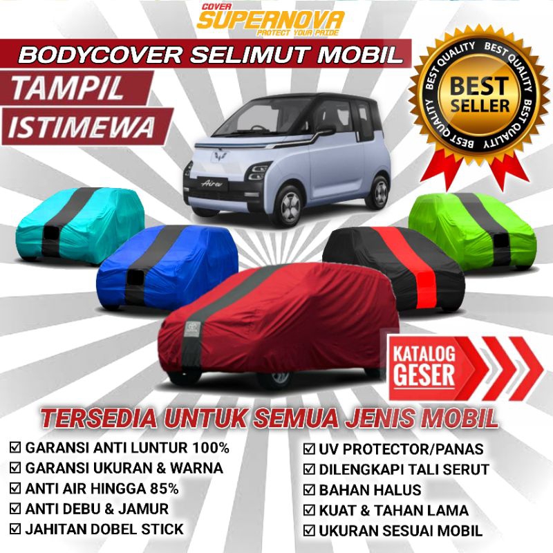 COVER MOBIL WULING AIR EV, SARUNG MOBIL WULING AIR EV