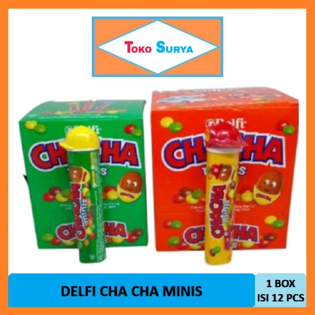 

Delfi Cha Cha Minis 30gr Milk Chocolate 1 Box 12 Pcs