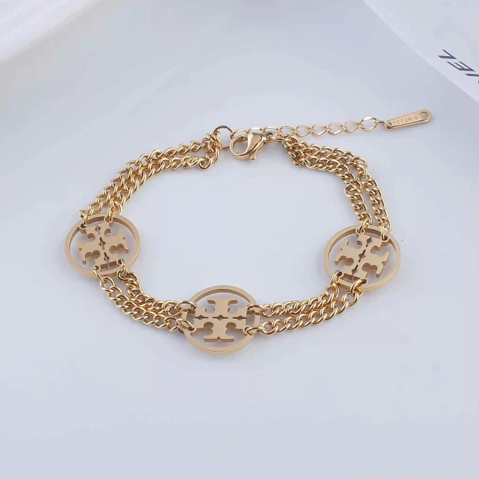 Gelang Titanium Anti Karat Perhiasan Wanita Jewelry  0166/2783