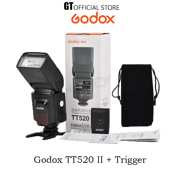Godox Flash TT520ii TT 520II TT 520 II Speedlight Flash Godox