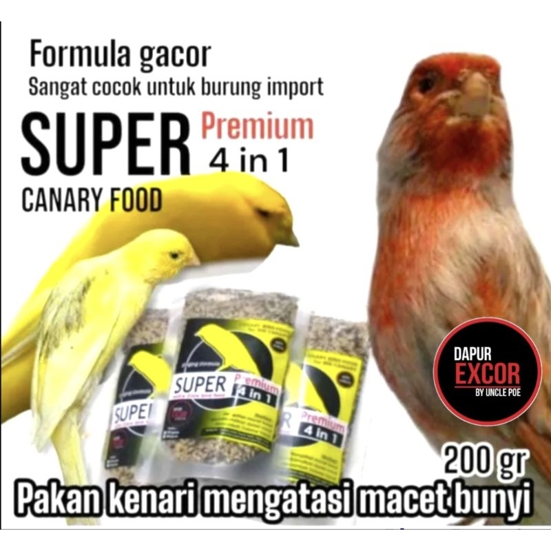 Pakan Kenari Spesial Racikan Gacor Harian Lomba Gantangan