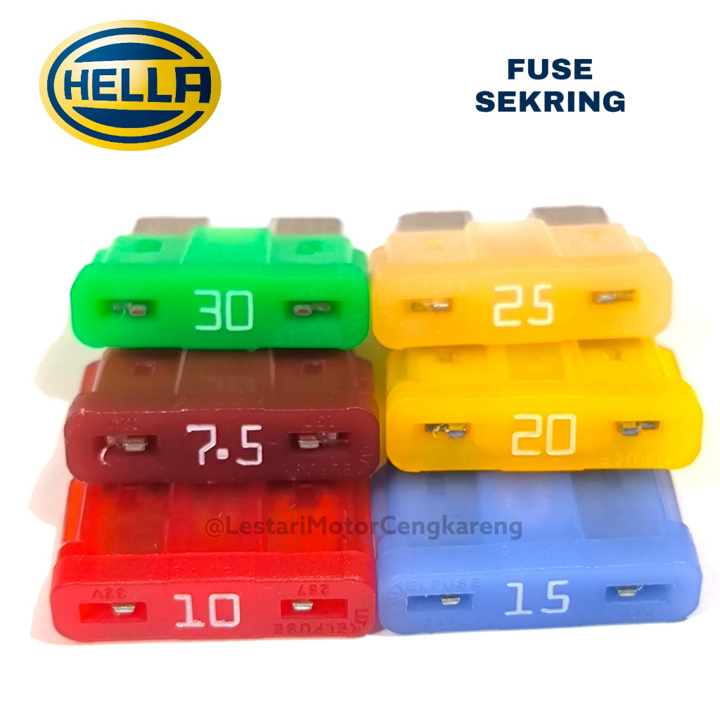 FUSE DX BIG HELLA ORI - SEKRING SIKRING ANCAP BESAR HELLA ORIGINAL