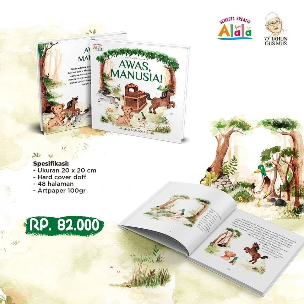 BUKU AWAS MANUSIA by KH. Mustofa Bisri