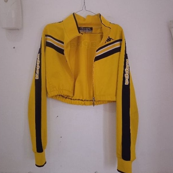 kappa original crop jacket preloved