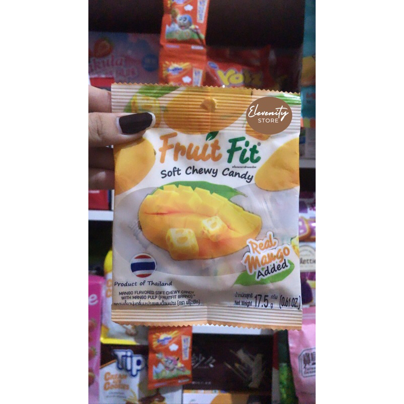 Fruit Fit Soft Candy Chewy Thailand Mango Durian