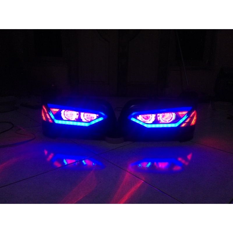 Lampu Depan Custom Mitsubishi T120SS