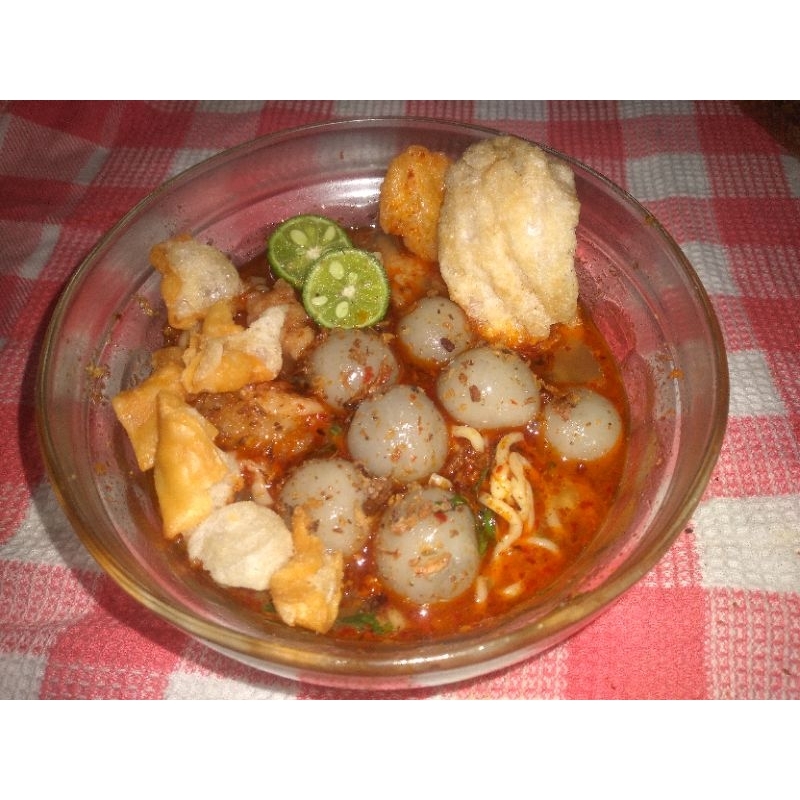 BACIL ayam/Baso aci Ayam Pedas