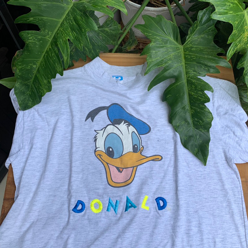 Kaos kartun Vintage Disney Duck Official