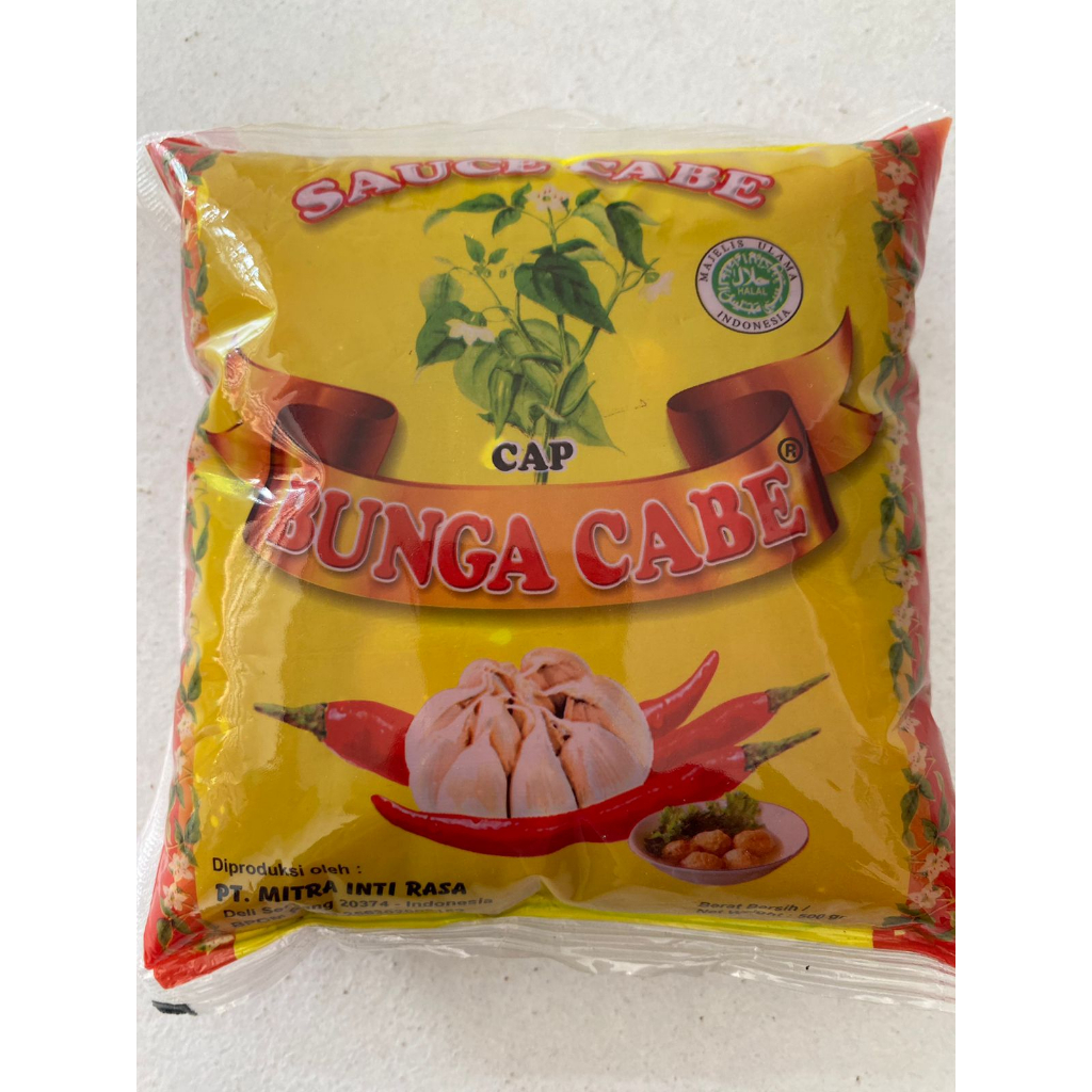 

Saos Sambal Bunga Cabe 500 gr