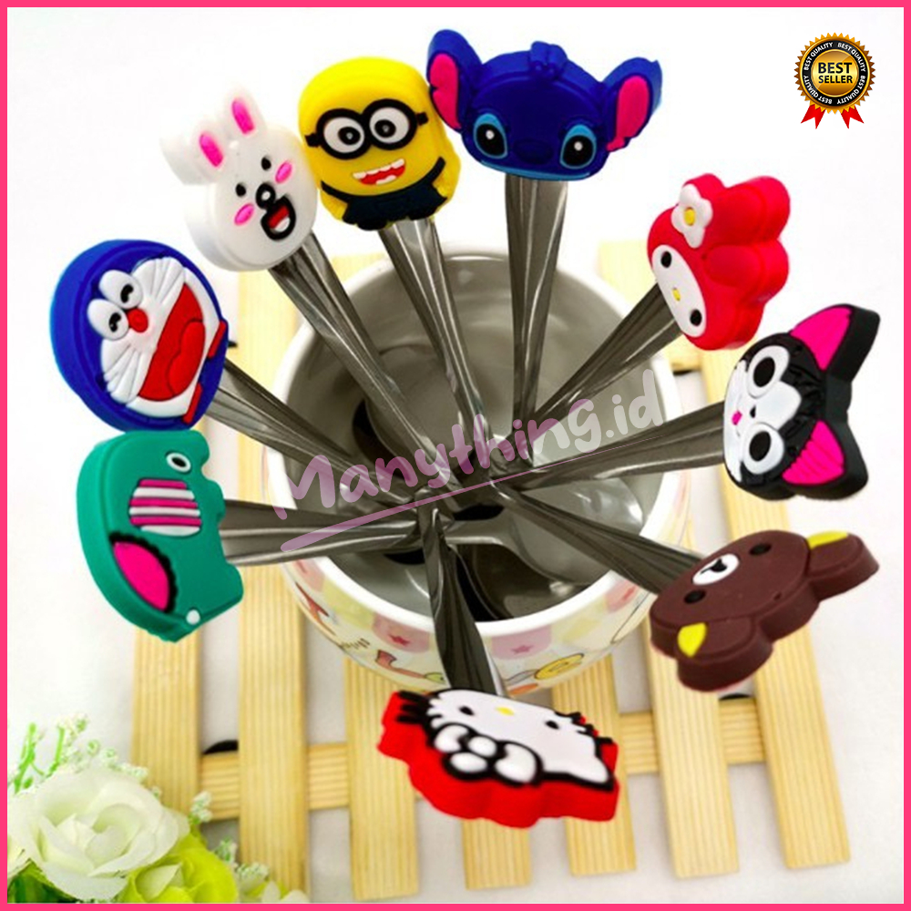 Sendok Teh Karakter Sendok Kecil Kartun Sendok Kecil Karakter Lucu Murah Sendok Kecil Karakter Tea Spoon Mini