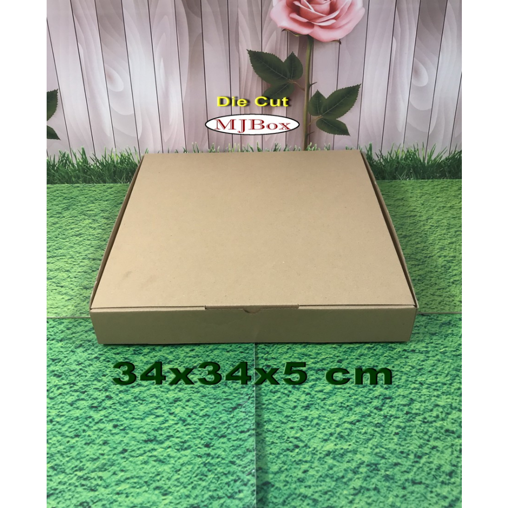 

Kardus Karton Uk, 34x34x5 cm...Die Cut U/ packing - aksesoris - dll