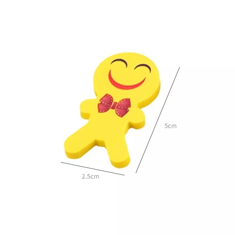 2 Pcs Penghapus emoji