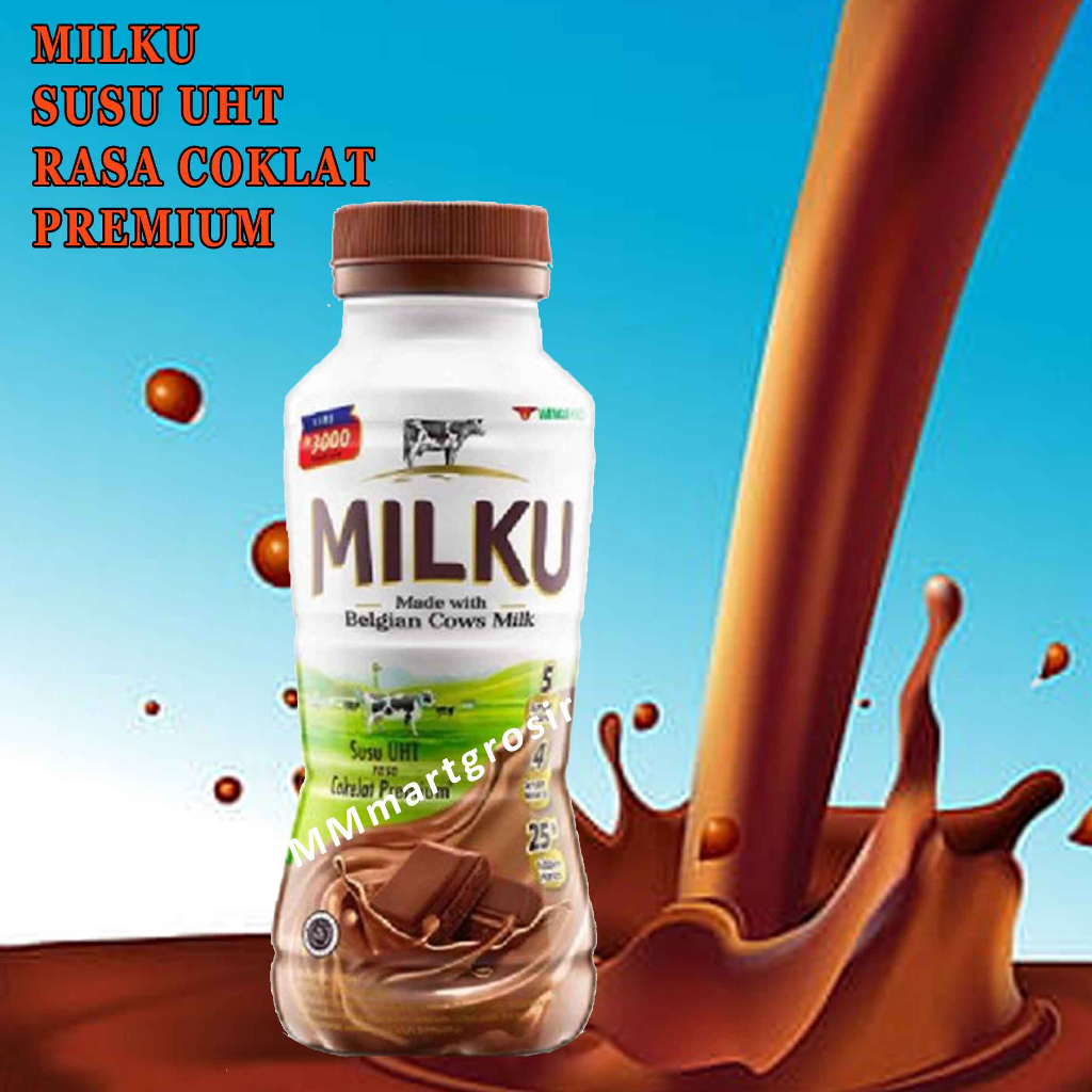 Milku / Susu UHT / Rasa Coklat Premium / 200ml