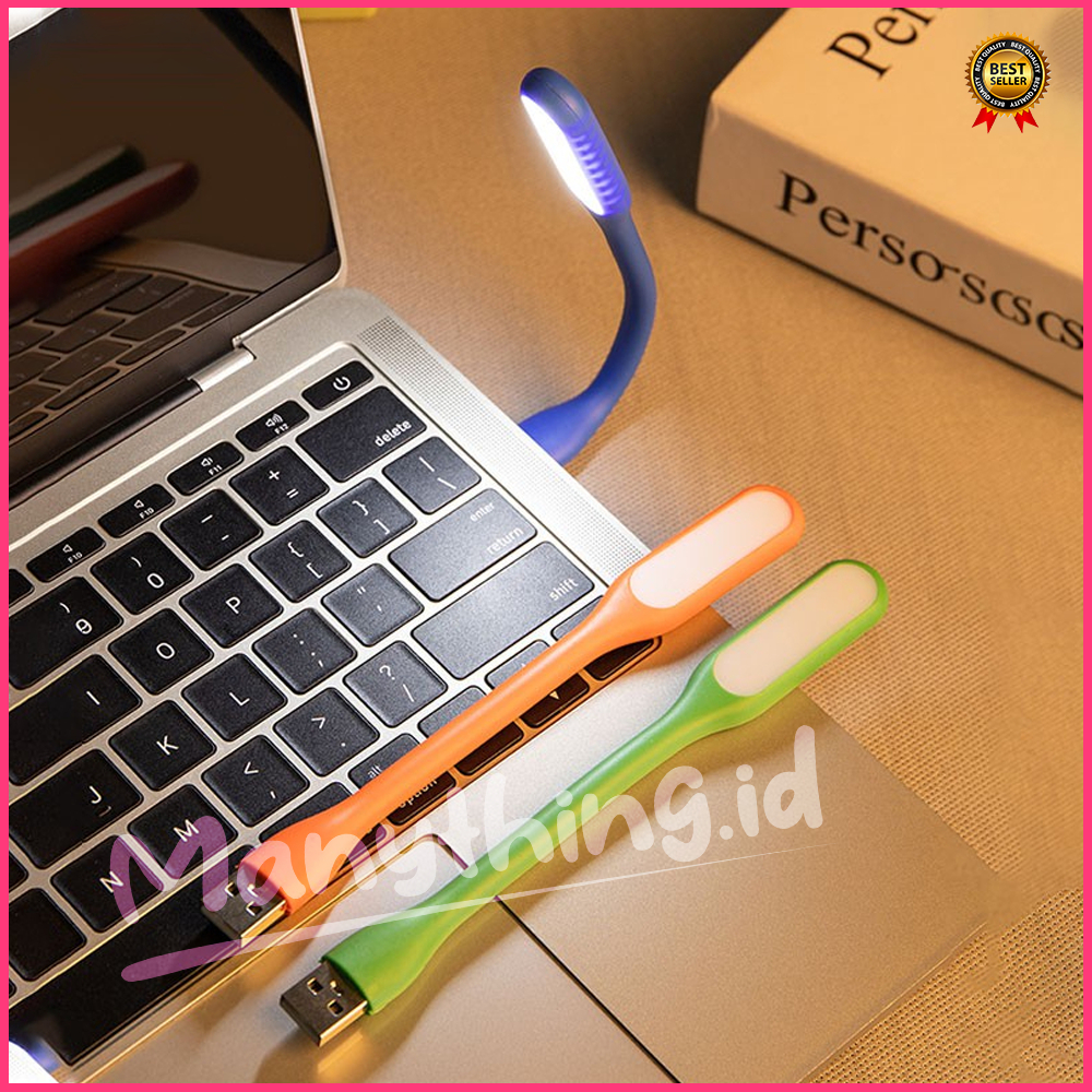 MANYTHING - USB LED Lamp / Lampu Sikat Gigi emergency lamps light portable belajar baca laptop powerbank