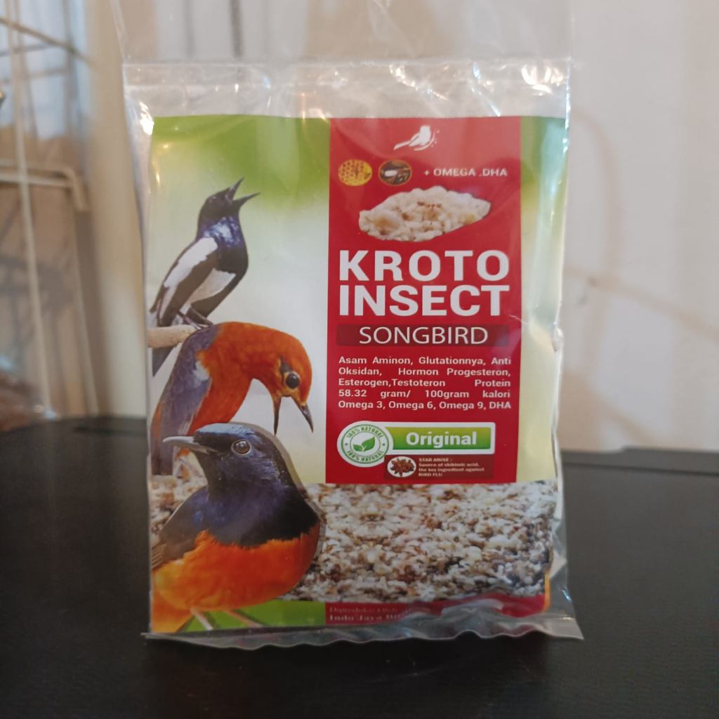 SERBUK KROTO SONG BIRD SERBUK KROTO UNTUK CAMPURAN EF DAN VOER BURUNG MURAI KACER C IJO ANIS MERAH C