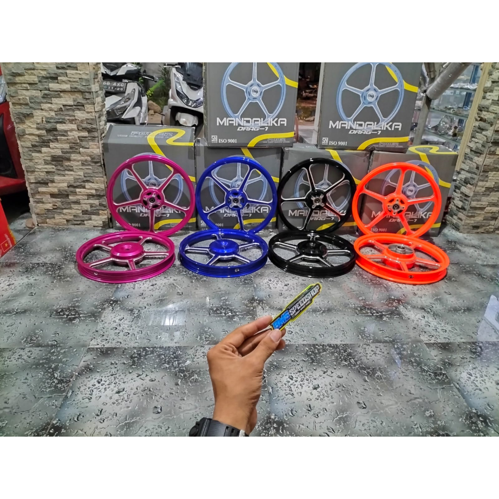 VELG POWER MANDALIKA VARIO 125/150 LED OLD/LED NEW,BEAT FI/EPS, VARIO 110 FI/ESP,SCOPY,AEROX OLD/AER