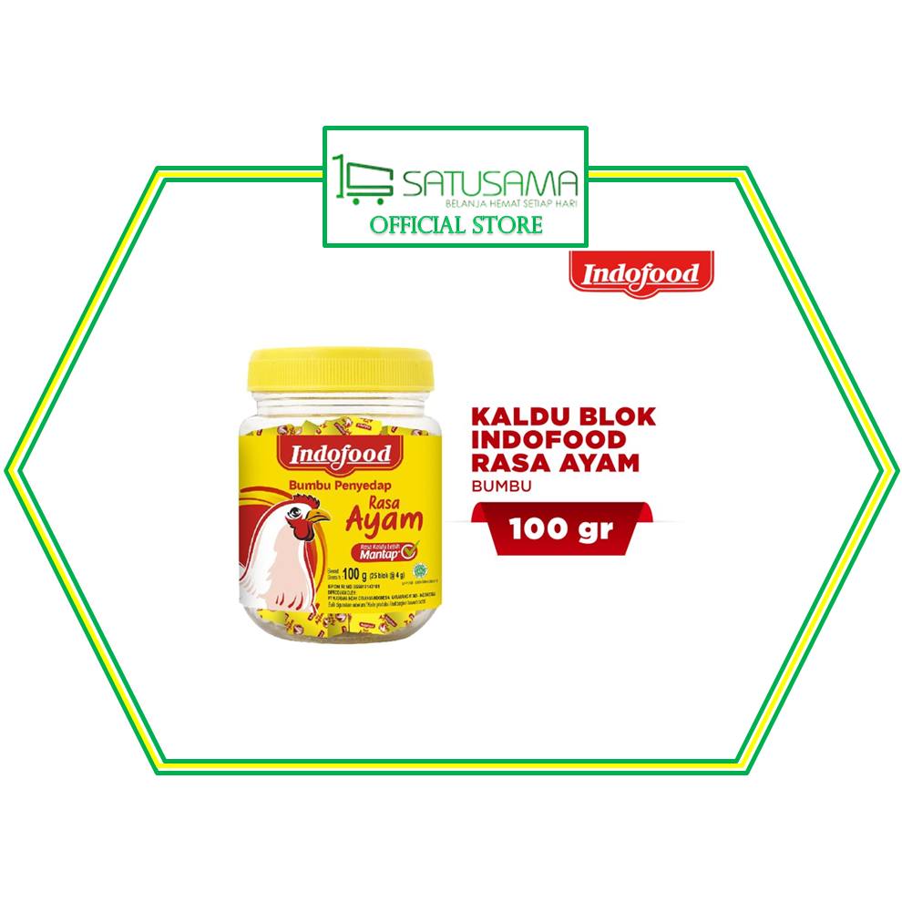 

BUMBU PENYEDAP INDOFOOD CUBE 25*4 G