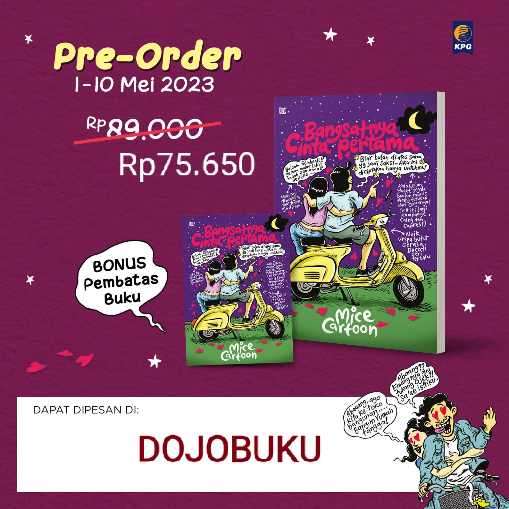 Buku Bangsatnya Cinta Pertama by MICE CARTOON