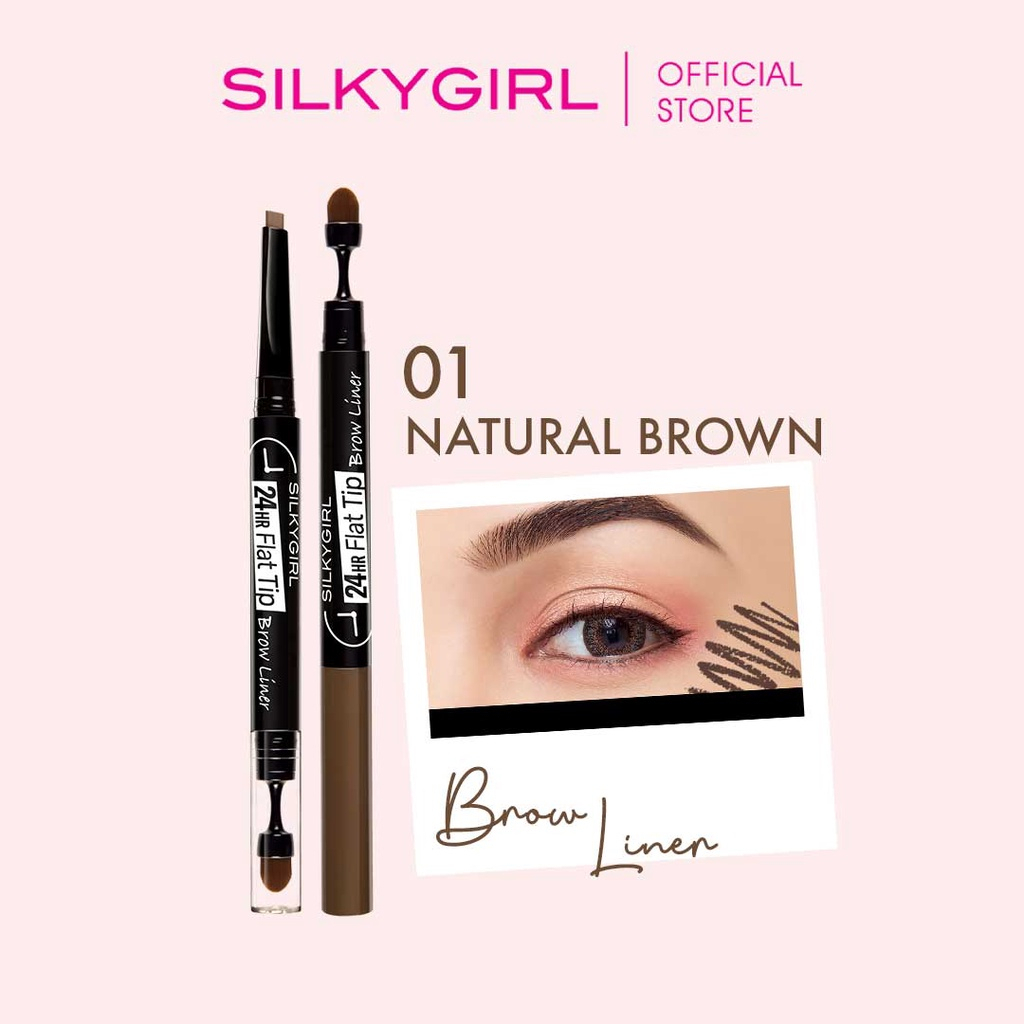 SILKYGIRL Flat Tip Brow Liner