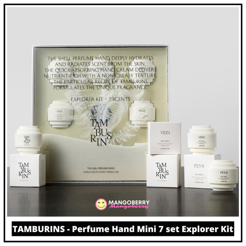 TAMBURINS perfume hand mini 7 set explorer kit (FREE paper bag)