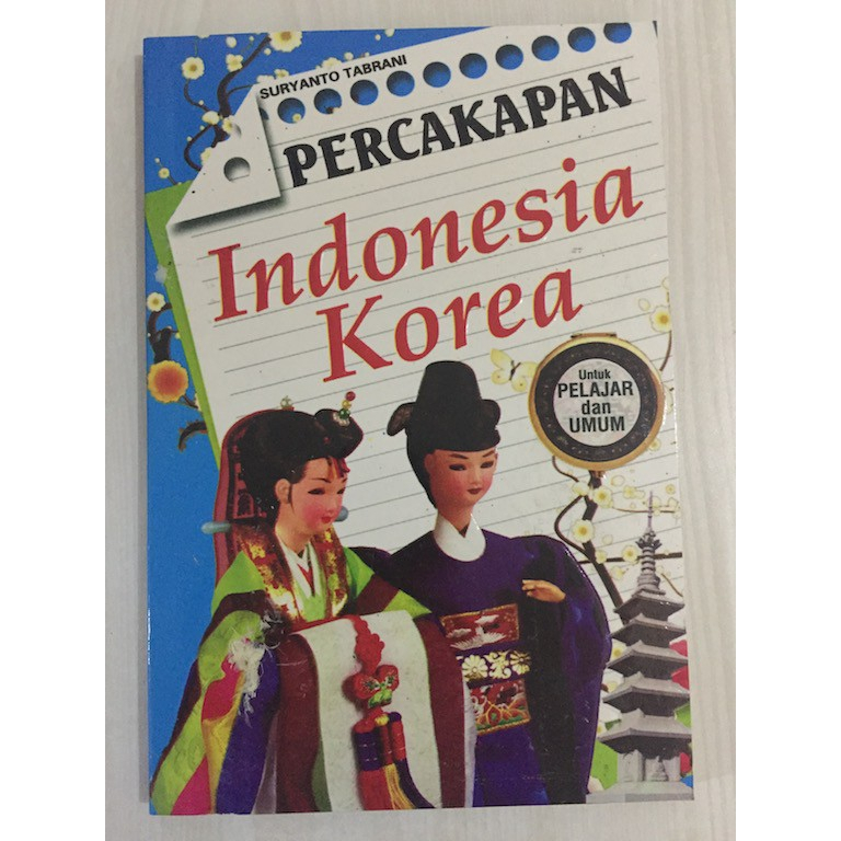 

buku percakapan korea indonesia untuk pemula