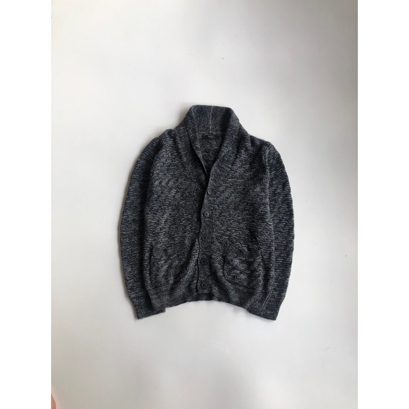 azul wol 3d pattern cardigan