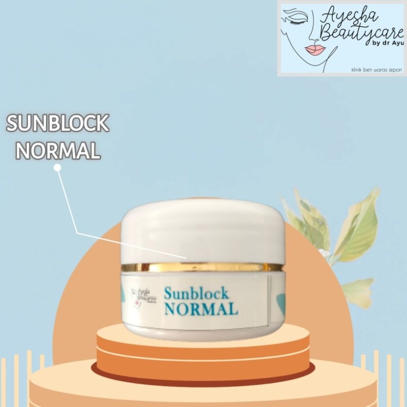 Sunscreen Aftersun Tubuh | AYESHA Beautycare | SUNBLOCK NORMAL