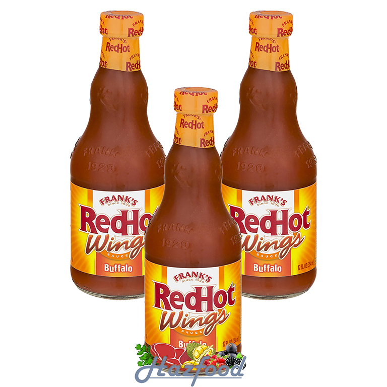 

Saus Frank Franks Frank's Redhot Red Hot Wing Wings Buffalo Sauce 354m