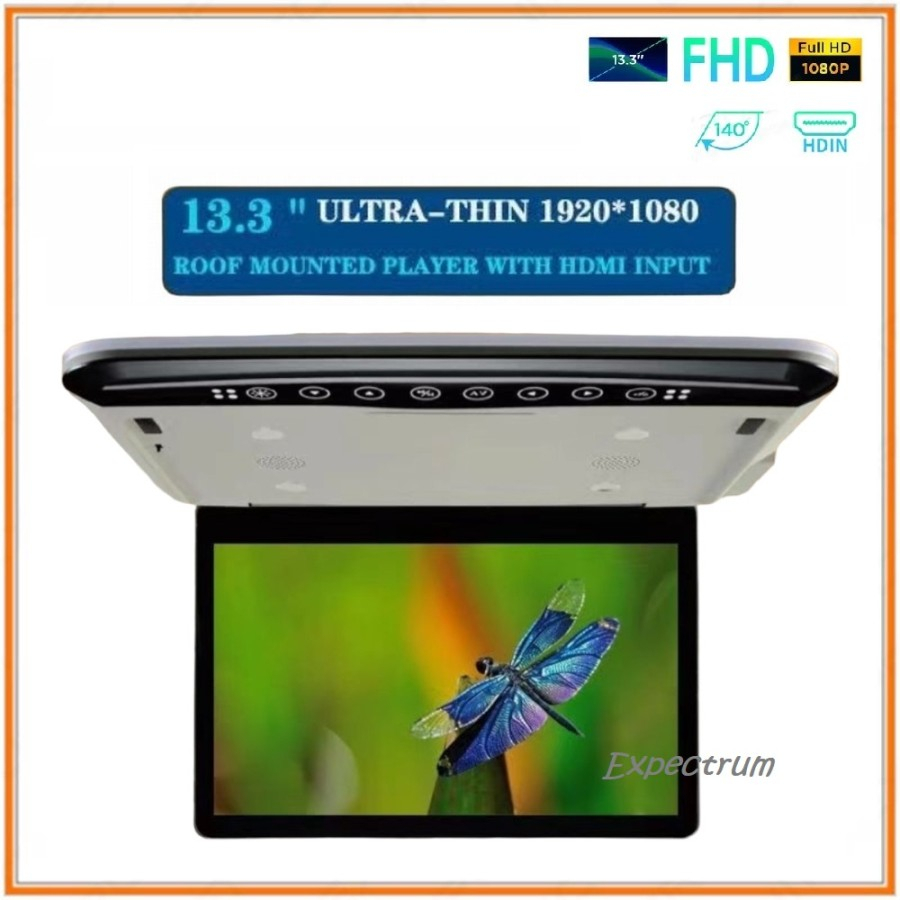 Tv plafon / Roof 12.1&quot; LED Slim Universal. HD, HDMI &amp; Memory Card