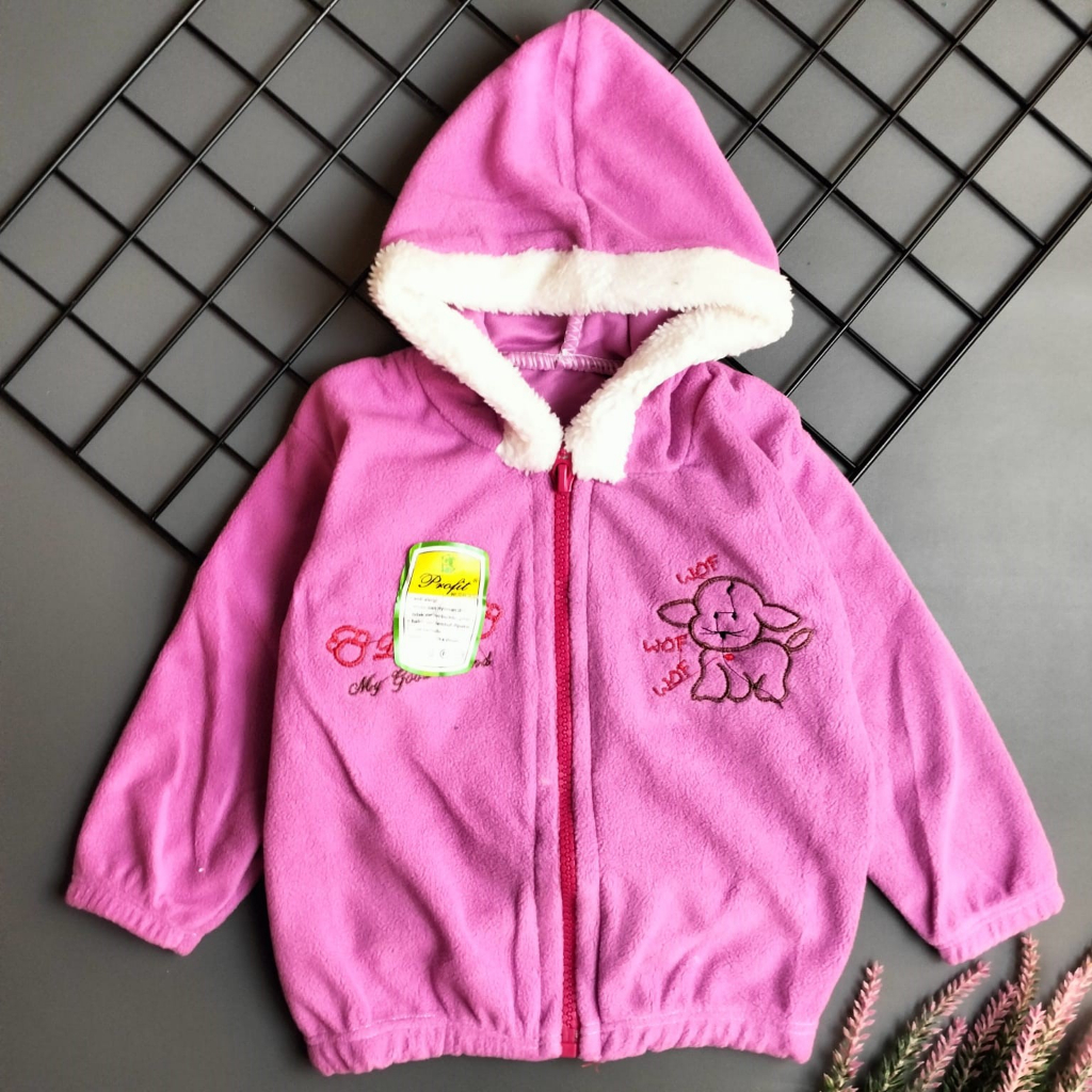 Jaket anak bayi lembut 2-10 bulan