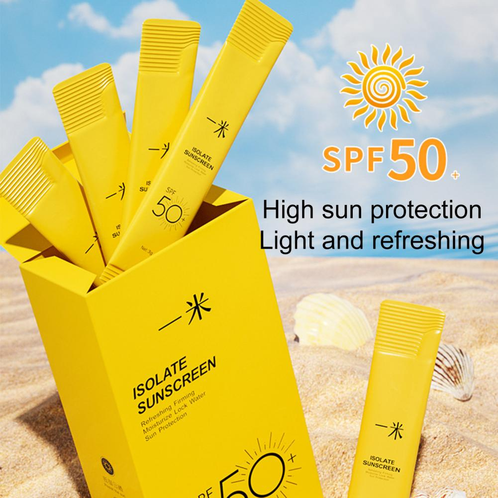 Sunscreen Cream Sachet Sunblock Travel Size SPF 50++ Tahan 12 Jam EM043