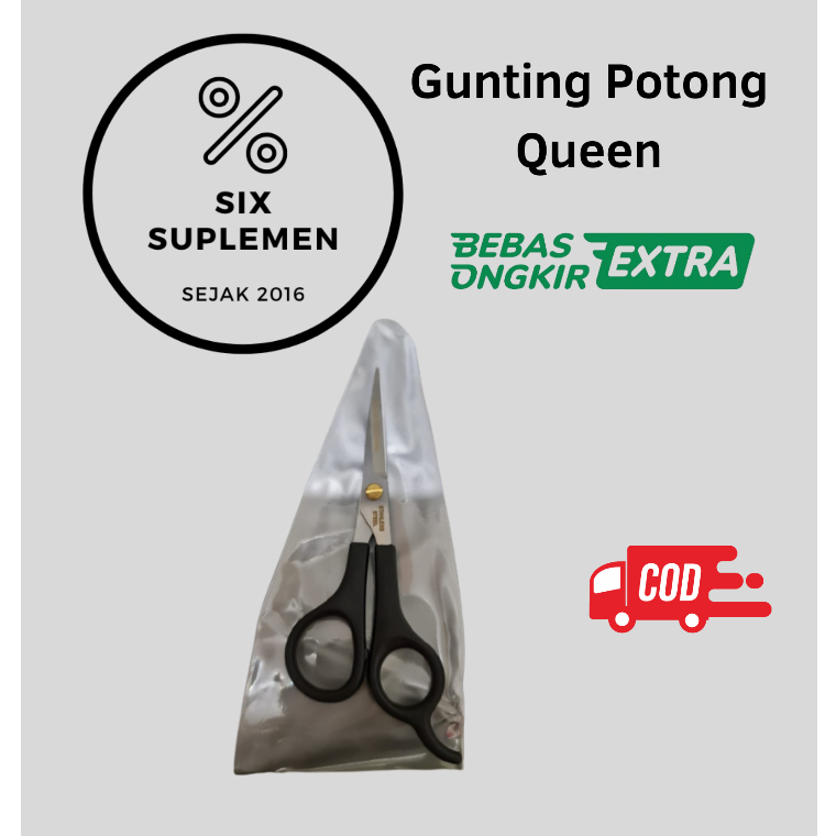 Gunting potong Queen 5.5&quot; (bukan shilla)