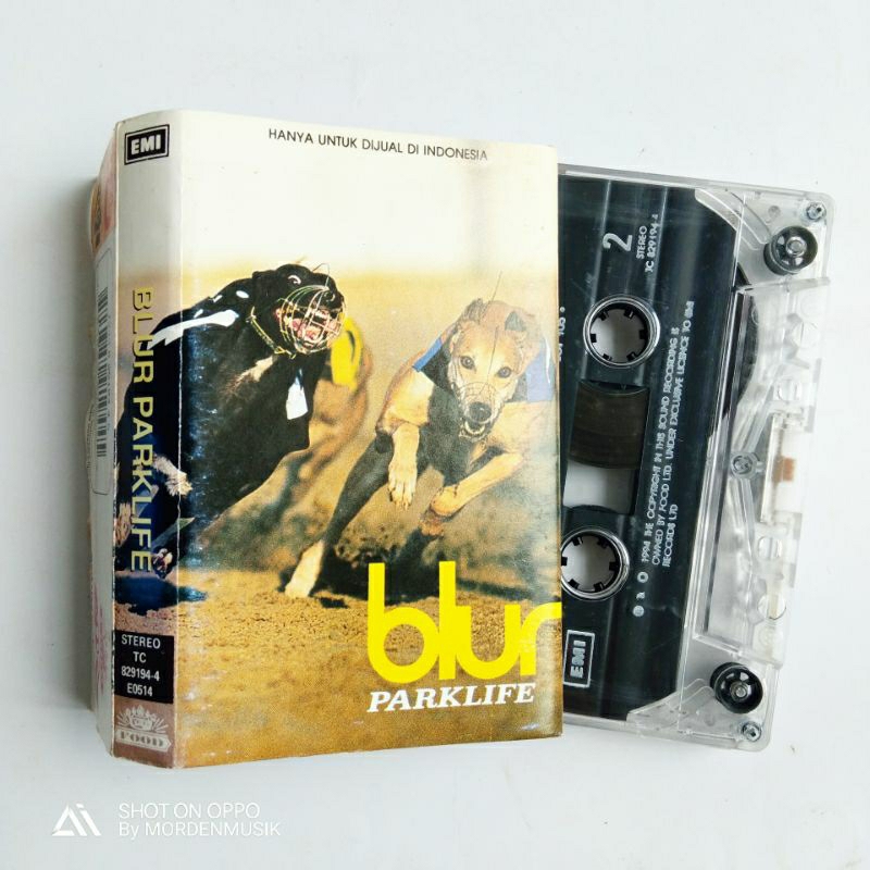 Kaset Blur album Parklife