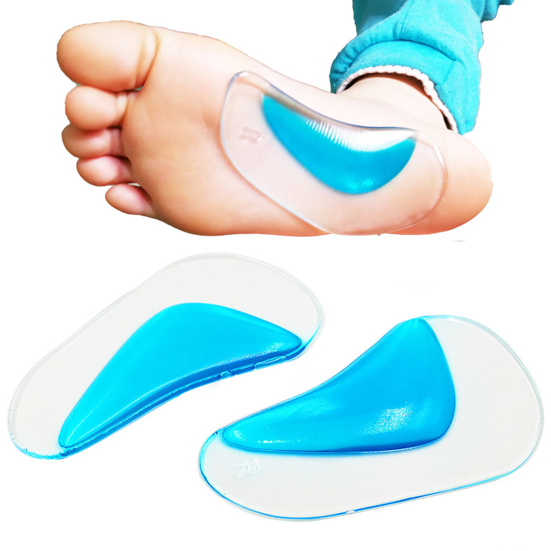 Insole Gel Alas Kaki Plantar Fasciitis Arch Support 1 Pair - LD10 - Blue